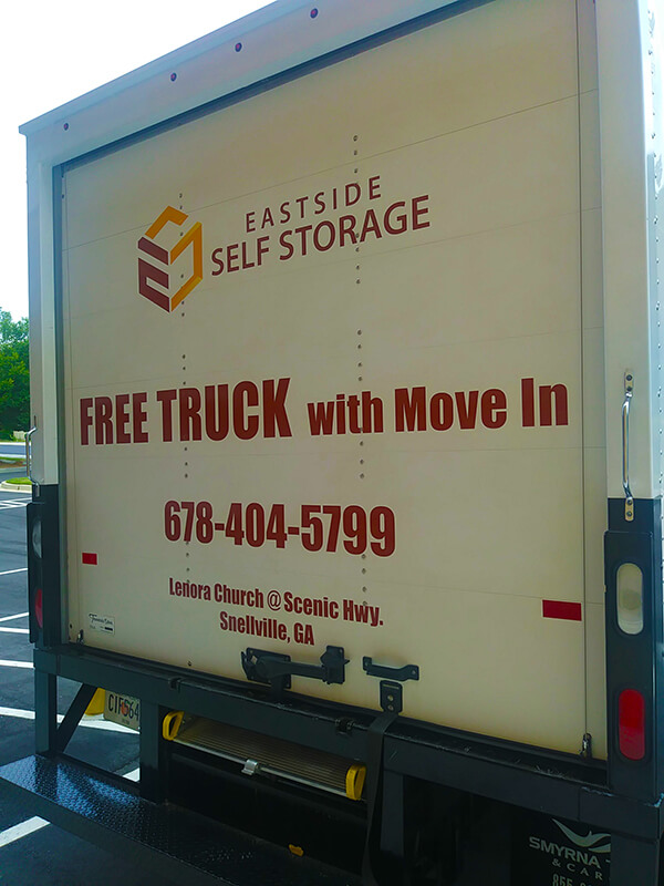 Eastside Self Storage Truck